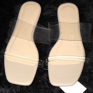 Bamboo | clear sandals
